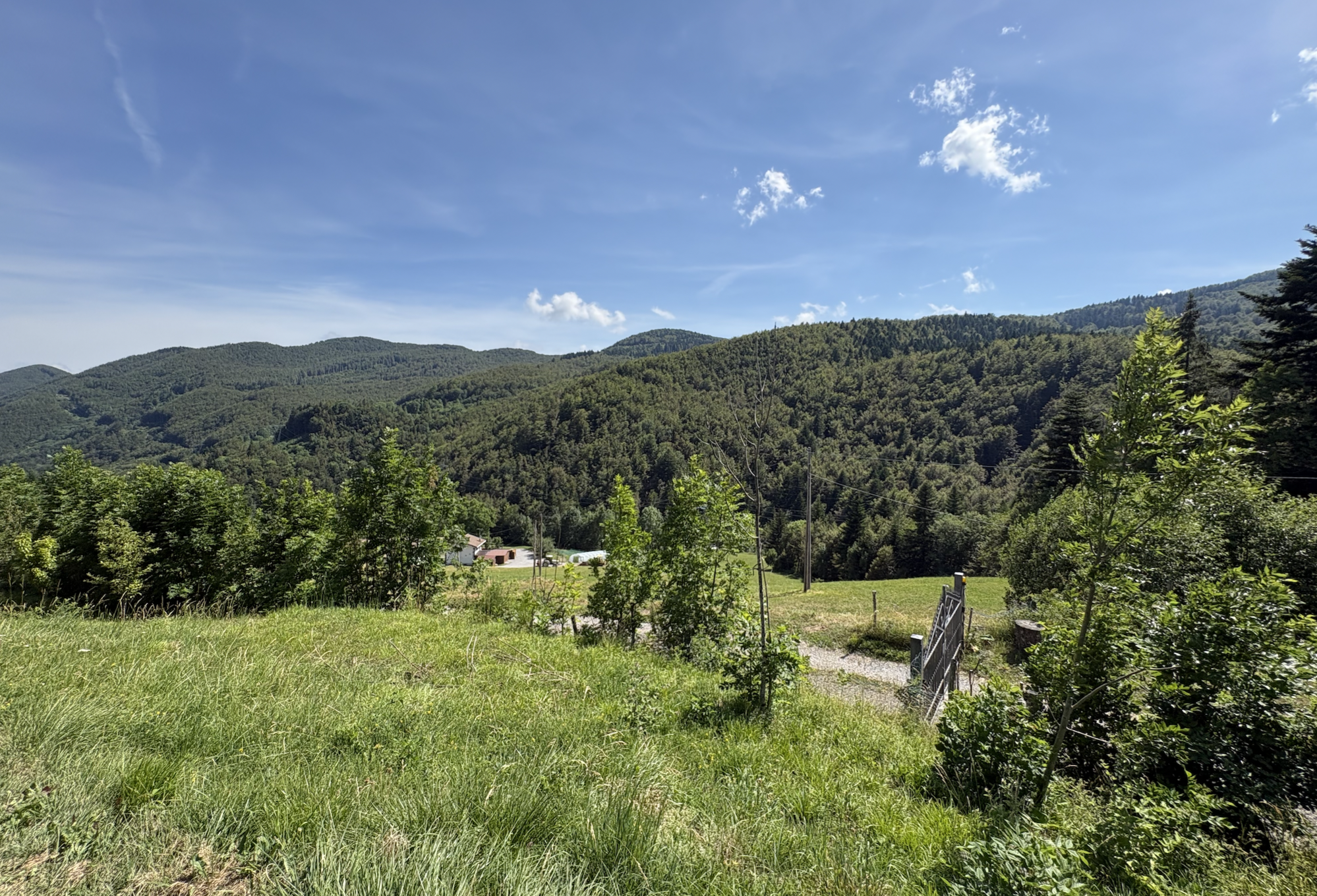Piccolo campeggio di montagna in Toscana